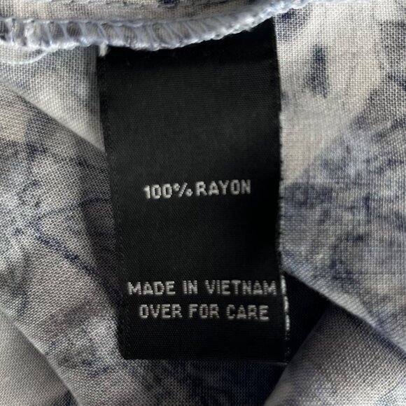 BCX Shirt Womens Small Blue Off Shoulders Adjustable Straps New - Picture 9 of 11